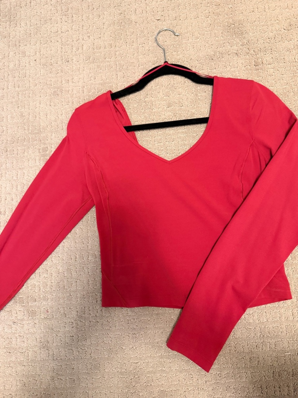 Lululemon Align Long Sleeve - Pomegranate